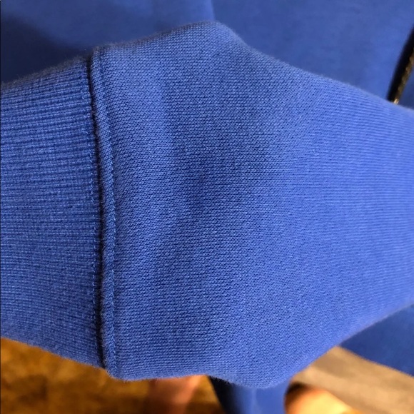 SOLD!!! Alphalete blue crop hoodie - Picture 2 of 4